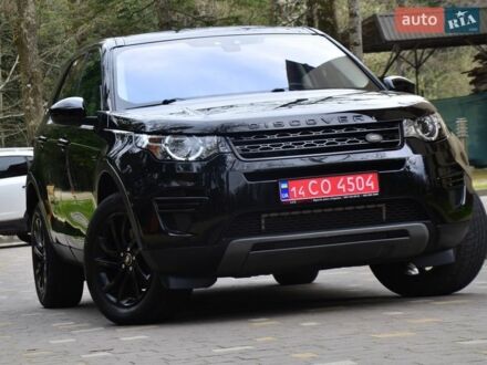 Черный Ленд Ровер Discovery Sport, объемом двигателя 2 л и пробегом 109 тыс. км за 15950 $, фото 1 на Automoto.ua