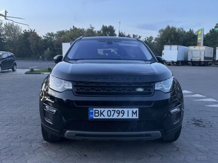 Черный Ленд Ровер Discovery Sport, объемом двигателя 2 л и пробегом 186 тыс. км за 21500 $, фото 1 на Automoto.ua