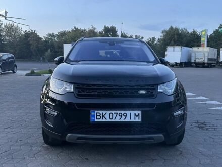 Черный Ленд Ровер Discovery Sport, объемом двигателя 2 л и пробегом 186 тыс. км за 20500 $, фото 1 на Automoto.ua