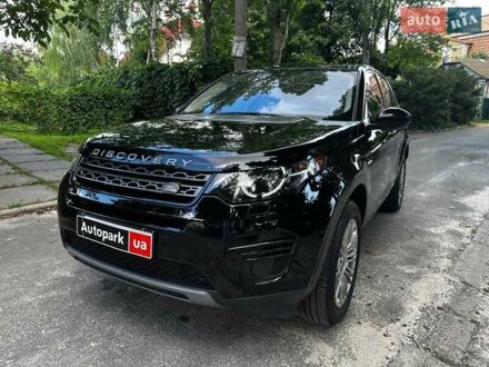 Черный Ленд Ровер Discovery Sport, объемом двигателя 2 л и пробегом 112 тыс. км за 19490 $, фото 1 на Automoto.ua