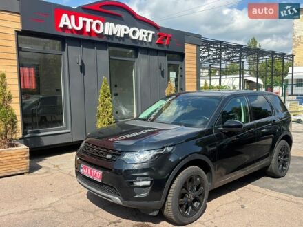 Черный Ленд Ровер Discovery Sport, объемом двигателя 2 л и пробегом 228 тыс. км за 15850 $, фото 1 на Automoto.ua