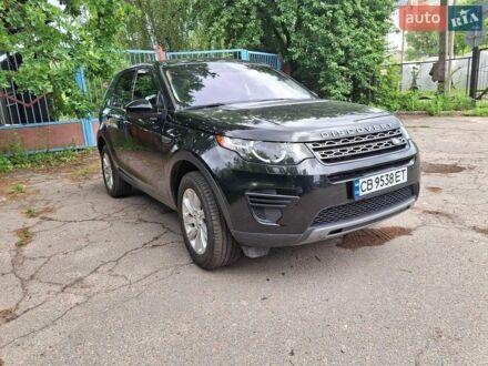 Чорний Ленд Ровер Discovery Sport, об'ємом двигуна 2 л та пробігом 96 тис. км за 17700 $, фото 1 на Automoto.ua