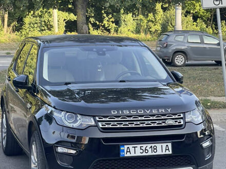 Черный Ленд Ровер Discovery Sport, объемом двигателя 2 л и пробегом 182 тыс. км за 16500 $, фото 1 на Automoto.ua