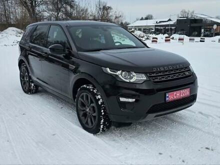Черный Ленд Ровер Discovery Sport, объемом двигателя 2 л и пробегом 210 тыс. км за 18950 $, фото 1 на Automoto.ua