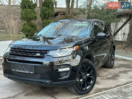 Черный Ленд Ровер Discovery Sport, объемом двигателя 2 л и пробегом 200 тыс. км за 16900 $, фото 1 на Automoto.ua