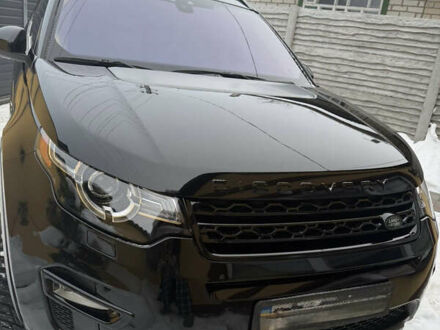 Черный Ленд Ровер Discovery Sport, объемом двигателя 2 л и пробегом 52 тыс. км за 21700 $, фото 1 на Automoto.ua
