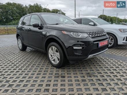 Черный Ленд Ровер Discovery Sport, объемом двигателя 2 л и пробегом 110 тыс. км за 16500 $, фото 1 на Automoto.ua