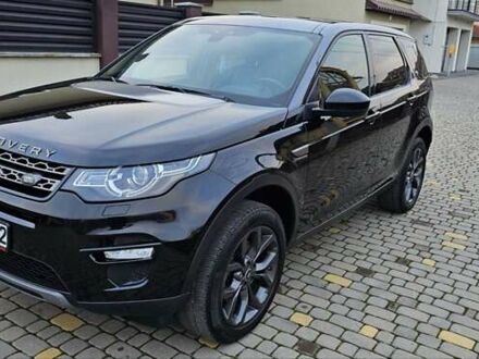 Черный Ленд Ровер Discovery Sport, объемом двигателя 2 л и пробегом 218 тыс. км за 17850 $, фото 1 на Automoto.ua