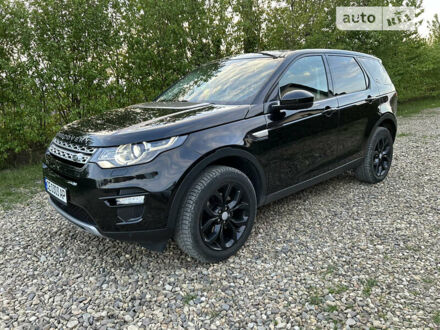 Черный Ленд Ровер Discovery Sport, объемом двигателя 2 л и пробегом 130 тыс. км за 26800 $, фото 1 на Automoto.ua