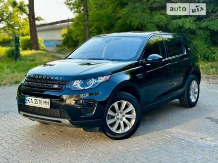 Черный Ленд Ровер Discovery Sport, объемом двигателя 2 л и пробегом 64 тыс. км за 21900 $, фото 1 на Automoto.ua