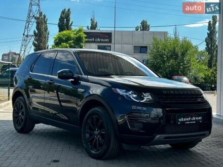 Черный Ленд Ровер Discovery Sport, объемом двигателя 2 л и пробегом 130 тыс. км за 15999 $, фото 1 на Automoto.ua