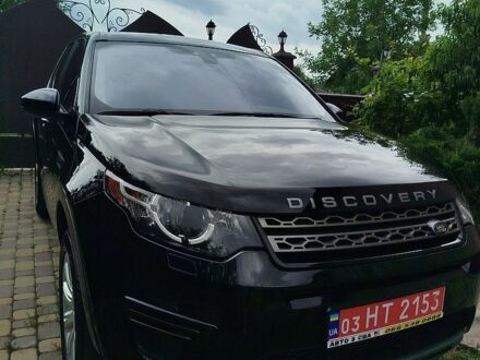 Чорний Ленд Ровер Discovery Sport, об'ємом двигуна 2 л та пробігом 114 тис. км за 13500 $, фото 1 на Automoto.ua