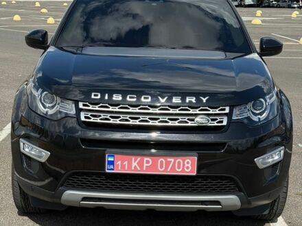 Черный Ленд Ровер Discovery Sport, объемом двигателя 2 л и пробегом 81 тыс. км за 23000 $, фото 1 на Automoto.ua