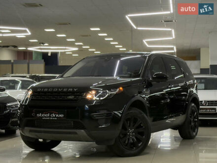 Черный Ленд Ровер Discovery Sport, объемом двигателя 2 л и пробегом 125 тыс. км за 22999 $, фото 1 на Automoto.ua
