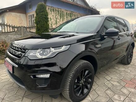Черный Ленд Ровер Discovery Sport, объемом двигателя 2 л и пробегом 147 тыс. км за 16999 $, фото 1 на Automoto.ua