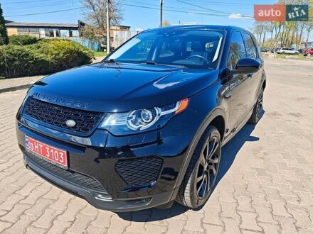 Черный Ленд Ровер Discovery Sport, объемом двигателя 2 л и пробегом 135 тыс. км за 17500 $, фото 1 на Automoto.ua