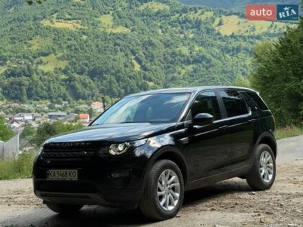 Черный Ленд Ровер Discovery Sport, объемом двигателя 2 л и пробегом 145 тыс. км за 19900 $, фото 1 на Automoto.ua