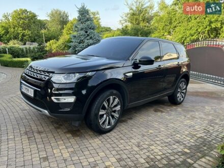 Черный Ленд Ровер Discovery Sport, объемом двигателя 2 л и пробегом 135 тыс. км за 19500 $, фото 1 на Automoto.ua