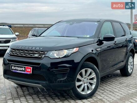 Черный Ленд Ровер Discovery Sport, объемом двигателя 2 л и пробегом 190 тыс. км за 17990 $, фото 1 на Automoto.ua