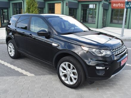 Черный Ленд Ровер Discovery Sport, объемом двигателя 2 л и пробегом 85 тыс. км за 18900 $, фото 1 на Automoto.ua