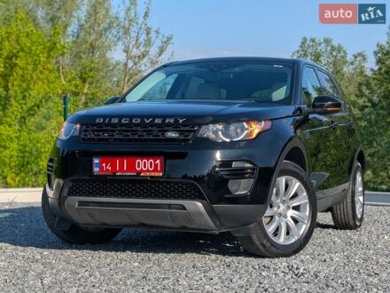 Черный Ленд Ровер Discovery Sport, объемом двигателя 2 л и пробегом 159 тыс. км за 13890 $, фото 1 на Automoto.ua