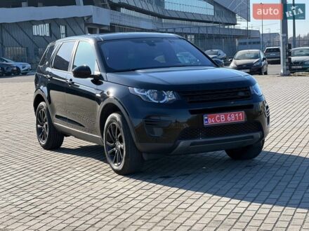 Черный Ленд Ровер Discovery Sport, объемом двигателя 2 л и пробегом 214 тыс. км за 18500 $, фото 1 на Automoto.ua