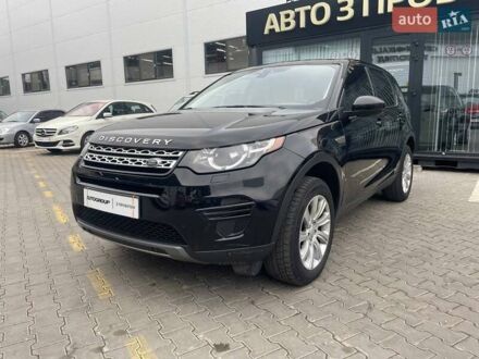 Черный Ленд Ровер Discovery Sport, объемом двигателя 2 л и пробегом 73 тыс. км за 18500 $, фото 1 на Automoto.ua