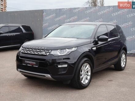 Черный Ленд Ровер Discovery Sport, объемом двигателя 2 л и пробегом 111 тыс. км за 22000 $, фото 1 на Automoto.ua