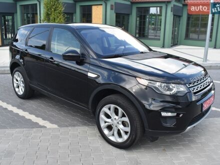 Чорний Ленд Ровер Discovery Sport, об'ємом двигуна 2 л та пробігом 85 тис. км за 18900 $, фото 1 на Automoto.ua