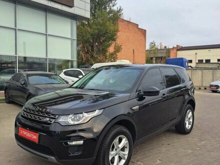 Черный Ленд Ровер Discovery Sport, объемом двигателя 2 л и пробегом 56 тыс. км за 24900 $, фото 1 на Automoto.ua