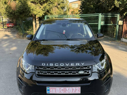 Черный Ленд Ровер Discovery Sport, объемом двигателя 2 л и пробегом 75 тыс. км за 16999 $, фото 1 на Automoto.ua