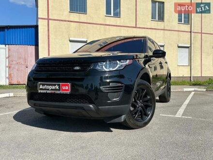Черный Ленд Ровер Discovery Sport, объемом двигателя 2 л и пробегом 213 тыс. км за 13990 $, фото 1 на Automoto.ua