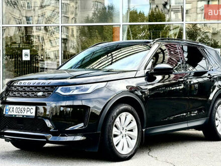 Черный Ленд Ровер Discovery Sport, объемом двигателя 2 л и пробегом 46 тыс. км за 33500 $, фото 1 на Automoto.ua
