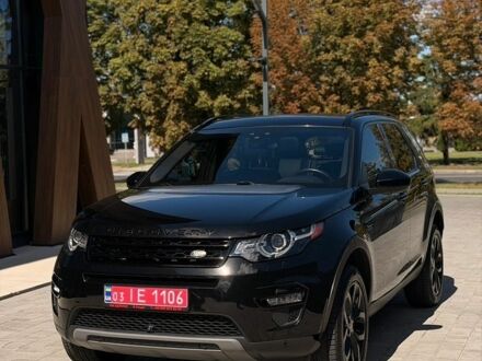 Черный Ленд Ровер Discovery Sport, объемом двигателя 2 л и пробегом 99 тыс. км за 19750 $, фото 1 на Automoto.ua