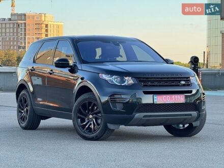 Черный Ленд Ровер Discovery Sport, объемом двигателя 2 л и пробегом 122 тыс. км за 18900 $, фото 1 на Automoto.ua