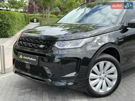 Черный Ленд Ровер Discovery Sport, объемом двигателя 2 л и пробегом 45 тыс. км за 27500 $, фото 1 на Automoto.ua