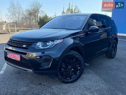 Черный Ленд Ровер Discovery Sport, объемом двигателя 2 л и пробегом 121 тыс. км за 16799 $, фото 1 на Automoto.ua