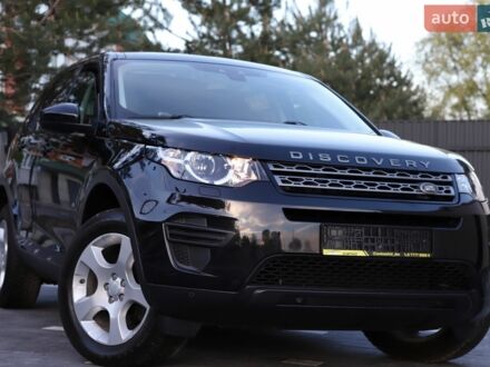 Черный Ленд Ровер Discovery Sport, объемом двигателя 2 л и пробегом 147 тыс. км за 19999 $, фото 1 на Automoto.ua