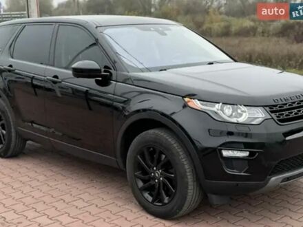 Черный Ленд Ровер Discovery Sport, объемом двигателя 2 л и пробегом 86 тыс. км за 19900 $, фото 1 на Automoto.ua