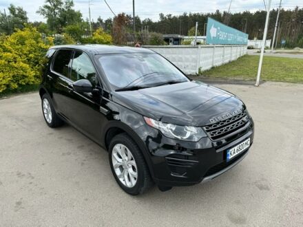 Черный Ленд Ровер Discovery Sport, объемом двигателя 2 л и пробегом 80 тыс. км за 20950 $, фото 1 на Automoto.ua