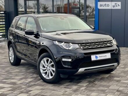 Черный Ленд Ровер Discovery Sport, объемом двигателя 2 л и пробегом 57 тыс. км за 29555 $, фото 1 на Automoto.ua