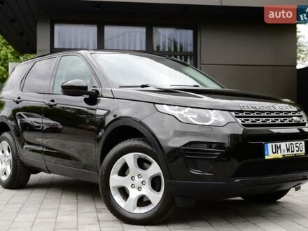Черный Ленд Ровер Discovery Sport, объемом двигателя 2 л и пробегом 142 тыс. км за 23899 $, фото 1 на Automoto.ua