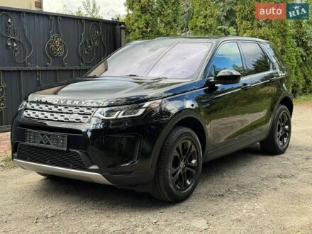 Черный Ленд Ровер Discovery Sport, объемом двигателя 2 л и пробегом 93 тыс. км за 23900 $, фото 1 на Automoto.ua