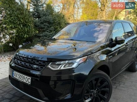 Черный Ленд Ровер Discovery Sport, объемом двигателя 2 л и пробегом 55 тыс. км за 28500 $, фото 1 на Automoto.ua
