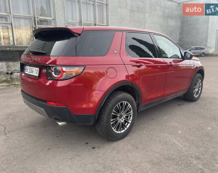 Червоний Ленд Ровер Discovery Sport, об'ємом двигуна 2 л та пробігом 240 тис. км за 16550 $, фото 8 на Automoto.ua