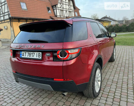 Красный Ленд Ровер Discovery Sport, объемом двигателя 2 л и пробегом 169 тыс. км за 21300 $, фото 11 на Automoto.ua