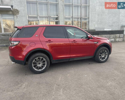 Червоний Ленд Ровер Discovery Sport, об'ємом двигуна 2 л та пробігом 240 тис. км за 16550 $, фото 7 на Automoto.ua