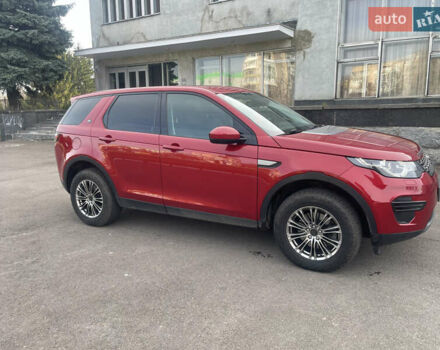 Червоний Ленд Ровер Discovery Sport, об'ємом двигуна 2 л та пробігом 240 тис. км за 16550 $, фото 5 на Automoto.ua