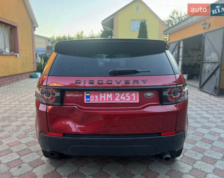 Червоний Ленд Ровер Discovery Sport, об'ємом двигуна 2 л та пробігом 254 тис. км за 12699 $, фото 6 на Automoto.ua