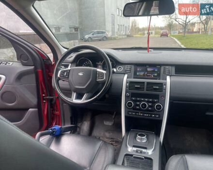 Червоний Ленд Ровер Discovery Sport, об'ємом двигуна 2 л та пробігом 240 тис. км за 16550 $, фото 29 на Automoto.ua